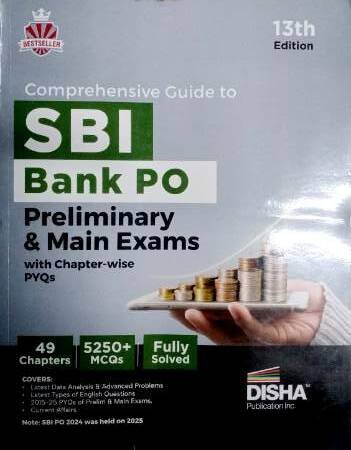 SBI Banh PO Preliminary & Main Exams PYQ's | 13th Editions