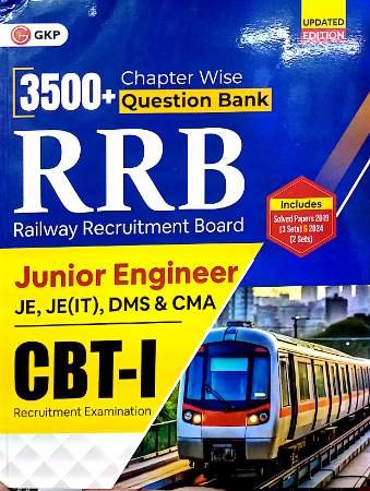 GKP 3500+ chapter wise question bank RRB junior engineer CBT-1
