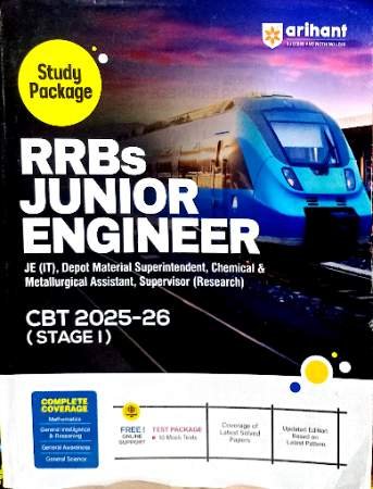 Arihant RRBs Junior Engineer study package CBT