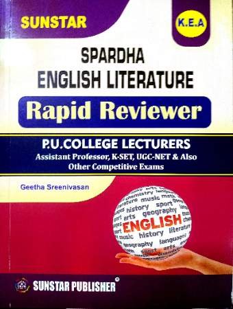 Spardha English Literature rapid reviewer | Sunstar Publications
