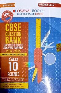 CBSE - Question Bank Chapter wise And Topic Wise Solved Paper Class-10 Science  | Oswaal Books