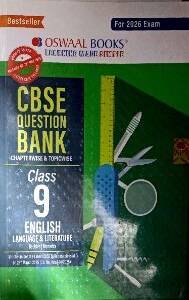 CBSE- Question Bank Chapter wise And Topic Wise Solved Paper Class-09 English Language and Literature  | Oswaal Books