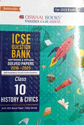 ICSE - Question Bank Classes-10  History and Civics Solved Paper