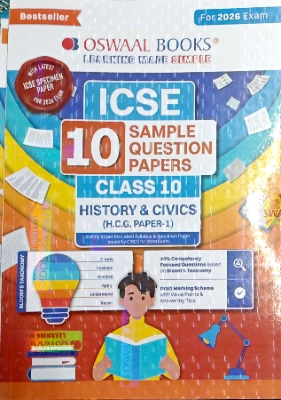 ICSE - Classes-10 History and Civics Sample Paper - Oswaal publications