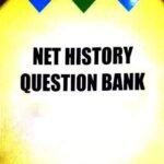 NET History Question Bank  | Rukmini M V