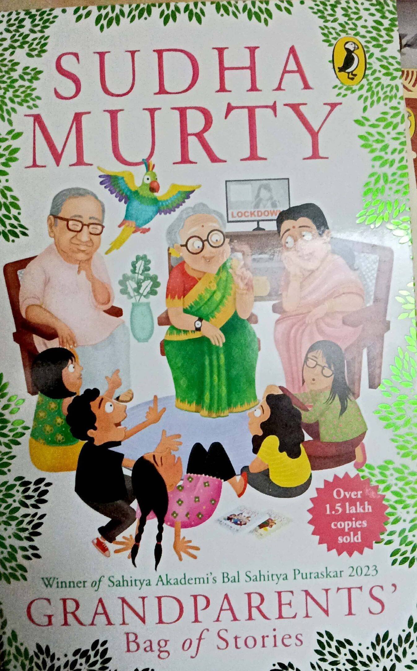 sudha-murthy_12-e1770555008313.jpg Grandparent's Bag of Stories - Sudha Murthy - Penguin Books - Image 1